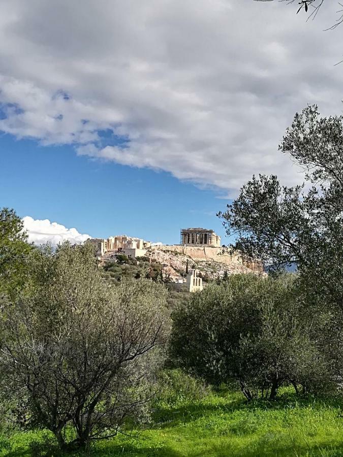 Spacious Apartment Near Acropolis With Roof Garden Atenas Exterior foto